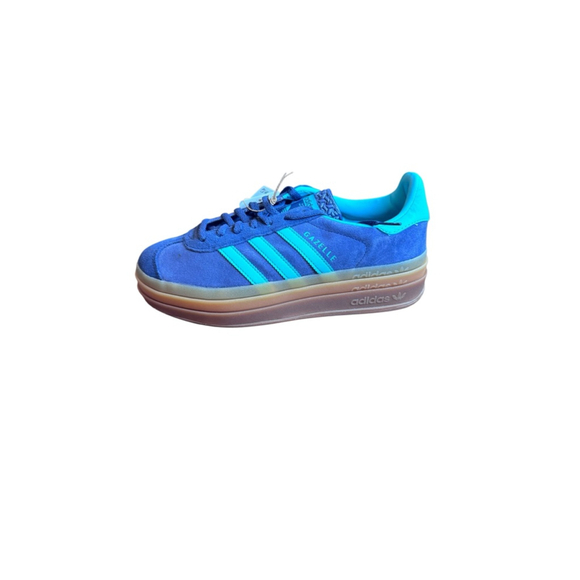 Adidas Shoes - Women's Adidas Gazelle Bold Blue Teal Sneakers Size 8